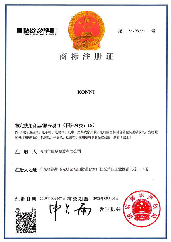 Trademark  Certificate