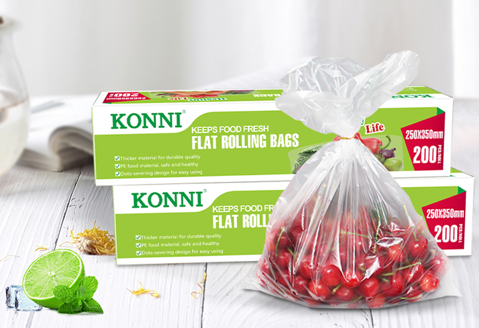 KONNI Flat Rolling Bags